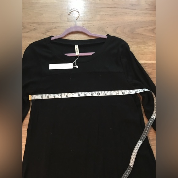 Long Sleeve Black Sweater Short Dress or Women’s Top M - Picture 8 of 12